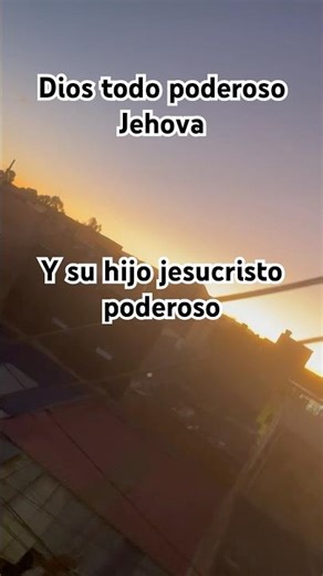 Dios todo poderoso jehova Jesucristo poderoso!!!!
