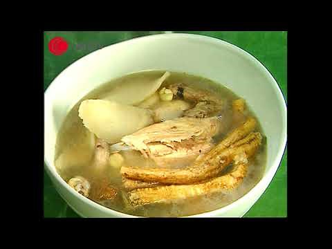 肥媽教懷孕飲食注意 黨蔘煲雞大補湯孕婦與全家都飲得 教煮三文魚扒配雜菜牛骨湯-肥媽開飯-有線電視