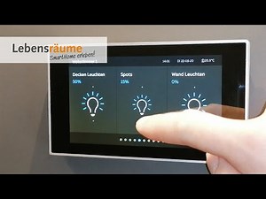 SmartHome erleben: Smarte Steuerung mit dem Busch-RoomTouch von Busch Jaeger