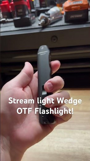 Your new favorite EDC flashlight!! Stream light wedge flashlight. #tools #dailydoseoftools