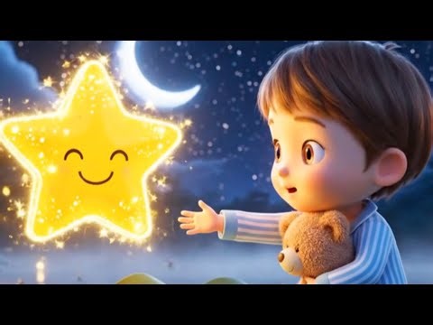 ☁️ Twinkle Twinkle Little Star Lullaby | Relaxing Bedtime Song That Works Instantly