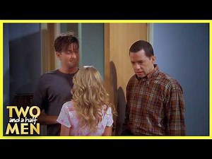 Charlie Meets Alan’s Attractive Receptionist | Two and a Half Men