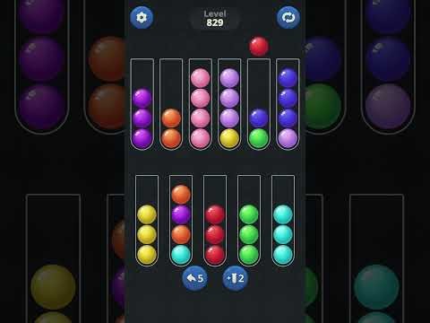 Ball Sort by Infinite Joy (V2): Levels 828, 829, 830