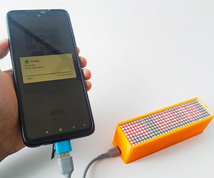 Digital Clock LED Dot Matrix - ESP Matrix Android App