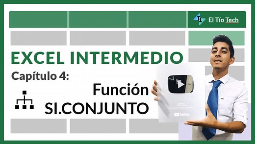 🥇 Capítulo 4: Función SI.CONJUNTO en Excel (varias condiciones) • El Tío Tech