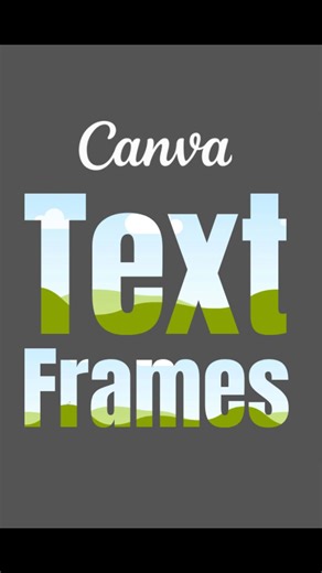 How to Create CUSTOM Text Frames in Canva (Quick & Easy!) #canvatutorial | Canva Tutorials