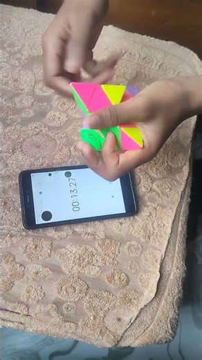 how can I solve pyramid cube #viralvideo #views how to solve pyramid cube #rubikcube