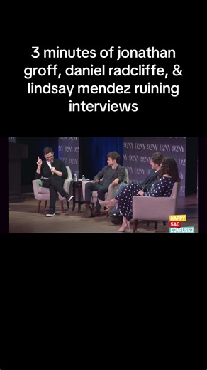 Jonathan Groff and Daniel Radcliffe's Hilarious Interviews