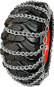 TireChain.com 9.5 16 9.5-16 Tractor Tire Chains set of 2
