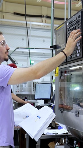 FANUC America on Instagram: "CNC education 𝘂𝗽𝘀𝗸𝗶𝗹𝗹𝘀 𝗻𝗲𝘅𝘁-𝗴𝗲𝗻 manufacturing workforce!⚙️📚🎓 Working on the @leviltechnology LMV-400 CNC machine⚙️ equipped with FANUC controls, students @vanburentech 𝗴𝗮𝗶𝗻 𝗽𝗿𝗮𝗰𝘁𝗶𝗰𝗮𝗹 𝘀𝗸𝗶𝗹𝗹𝘀 in setup, programming🖥️, operation, troubleshooting, and precision machining. Join our FANUC team at #ACTE2025 to learn more and explore cutting-edge automation solutions: 📍Booth 714 📆 December 10th - December 11th 🔗 in bio!!"
