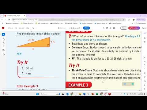 9.2 Notes (8th Grade