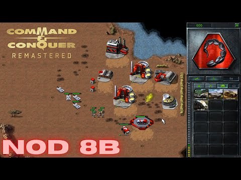 Command & Conquer Remastered - NOD Mission 8B - NEW CONSTRUCTION OPTIONS ZAIRE EAST (Hard)