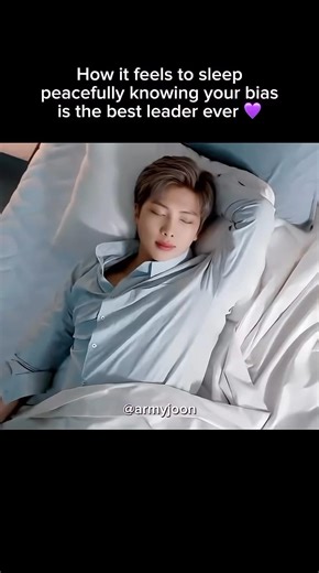 🇹🇷:Biasının best lider olduğunu bilerek uyumak nası hissettiriyor😌😌😌#rm #kimnamjoon #bts #army #kpop