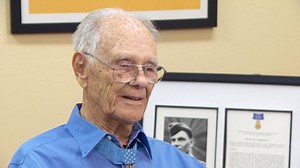 Oldest Medal of Honor recipient lives in Bend, and he's helping to create memorial highway