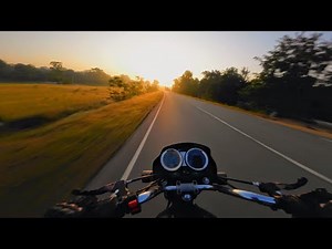 Hero Splendor POV Ride | Chasing Sunrise on a Cold Morning | Ride#47 | ASMR | DJI Action 3