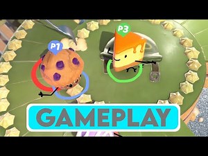 CAKE BASH Gameplay [4K PC ULTRA] - Split Screen Gameplay