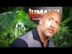 Dwayne: his smouldering look in real life!