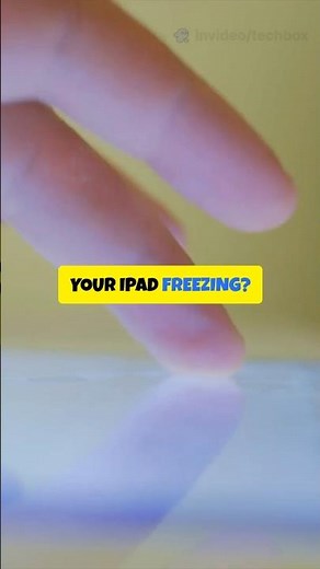 IPAD FREEZING? FIX In Seconds📱#shorts