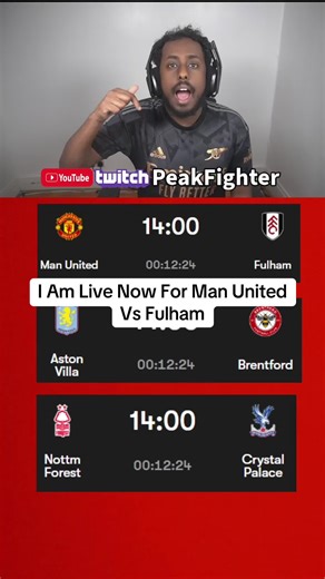 Live Coverage of Manchester United vs Fulham Match