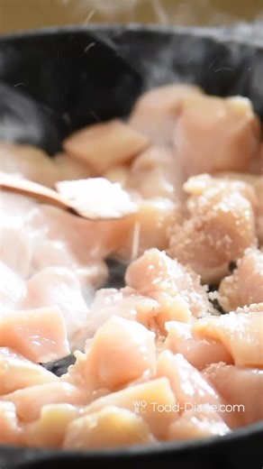 Here’s the recipe: https://whiteonricecouple.com/orange-chicken/ Our orange-glazed chicken recipe is incredibly delicious, using fresh orange juice for maximum flavor and freshness. We’re sharing this recipe again and it’s dedicated to our orange tree that died a few years ago. We planted a new one and it’s doing really well! | White On Rice Couple