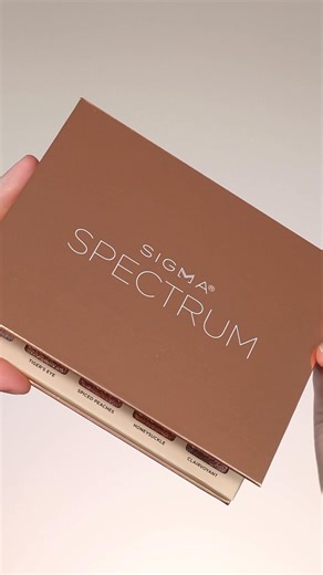 ★★★★★ - "This palette is perfection!" Meet the Spectrum Eyeshadow Palette! Curated with precision and intention, this palette is the result of a deep study of over 100 authentic skin tones — a tribute to the natural spectrum of human beauty. Get every nude shade you can imagine with this stunning spectrum of 20 wearable matte, shimmer, and metallic hues. ✨ | Sigma Beauty