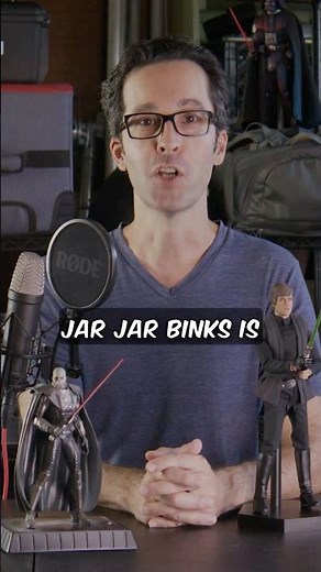 JAR JAR BINKS is the HERO of STAR WARS?! #starwars #jarjarbinks #movie