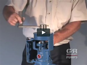 Gorman-Rupp Rotary Gear Pump End Clearance Adjustment