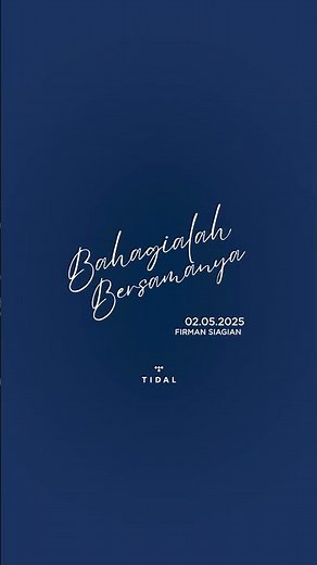 Bahagialah Bersamanya Out Now! #bahagialahbersamanya #firmansiagian