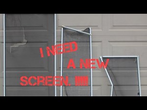 How to make a window screen