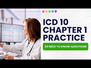 ICD 10 Chapter 1 Practice Questions - Medical Coding Study Guide (30 Need to Know Questions)
