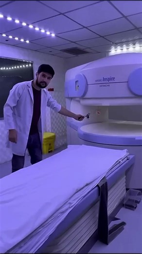 Magnetic power of an MRI machine #facts #amazingfacts #golf