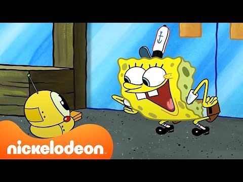 Plankton's New Robot is Adorable but Deadly! | SpongeBob | Nickelodeon UK