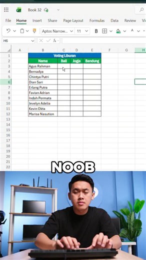 Cara cepat buat checkbox di Microsoft Excel ✅ Share ke teman kamu biar mereka juga tau! #tips #lifehacks #excel #microsoftexcel | Anugrahpratama.com