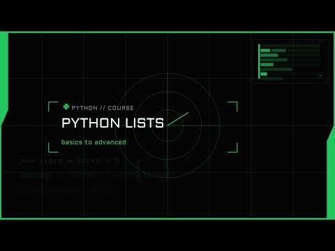 Python Basics #4 - Lists