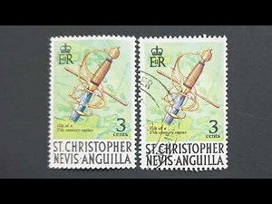 Rare World Stamps St.Christopher, Nevis & Anguilla Stamps #philately