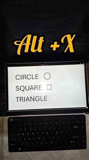 Making Different Shapes In MS Word. #trending #windows11