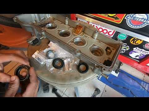 Nissan Sentra 1.8L Valve Cover Gasket, Spark Plug Tube Seals, & Spark Plugs