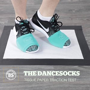Improve sneakers for dance. Save your knees. www.thedancesocks.com | The DanceSocks