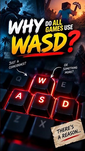 Why is WASD used SO much? #shorts