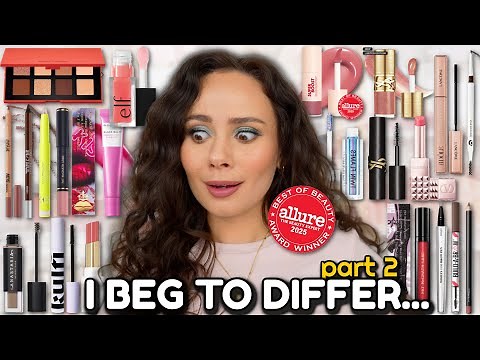 IS ALLURE BEST OF BEAUTY FULL OF 💩?!?! REVIEWING ALL THE 2025 "WINNERS" // Eyes & Lips