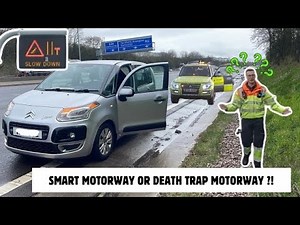 LIVE LANE INCIDENT M6 ( Smart Motorway )