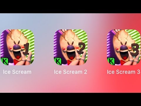 Ice Scream,Ice Scream 2,Ice Scream 3 - Full Gameplay Tutorial All Cutscenes Secret Ending TapCheat