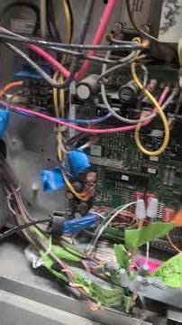 in line duct fan install on a geothermal furnace