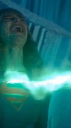 Lex useing kryptonite on Kara on Supergirl