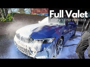 Step by Step Full Car Valet with Snow Foam at Safwat Cars