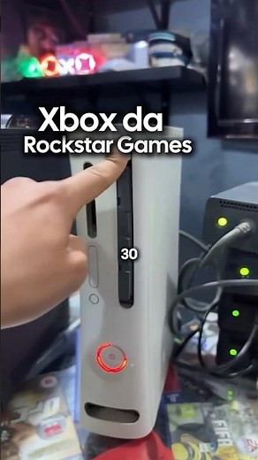 He bought a Rockstar trial Xbox 😳