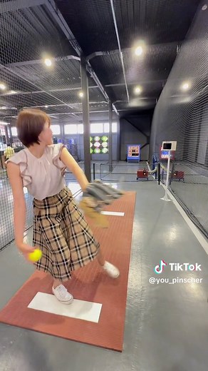 ストラックアウトハマってます🌼 #野球女子 #ストラックアウト #おすすめ #baseball #休日の過ごし方