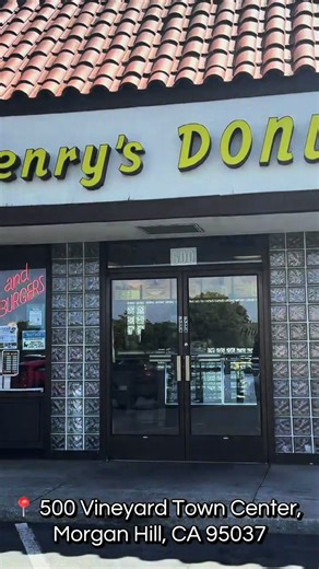 Locals know! If you’re in Morgan Hill, don’t skip this spot O’Henry’s donuts are good… but the burger is the real surprise 🍔✨ If you’re in the area, this is your sign to go 🍔✨