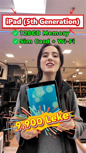 AMERICAN COMPUTERS ALBANIA on Instagram: "😍Tani nuk ka më asnjë arsye përse të mos kesh një iPad!🫵 📍 Na gjeni pranë shkollës "Vasil Shanto", Rruga "Sulejman Delvina". 📞 Për pyetje ose porosi: +355 68 208 2012 📩 Ose na shkruani direkt në DM në Instagram 🌐 Vizitoni faqen tonë: www.american-pc.com 📦 Transport në Shqipëri dhe Kosovë 🤗 Ju mirëpresim! #americancomputers #americanpc #dyqanikompjuterave #kompjuter #computer #technology #por