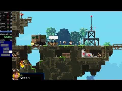 Broforce Speedrun Arcade mode Normal (41'48" LRT)